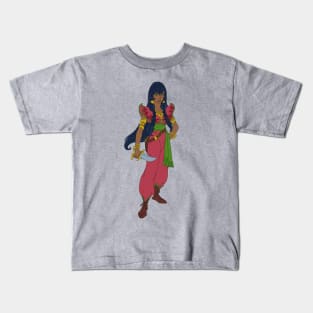 Tula from The Pirates of Dark Water Kids T-Shirt